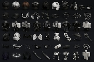 objects and clothing to roblox
