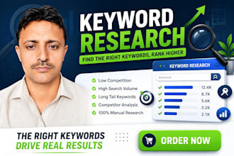 do SEO keyword research for niche website or business