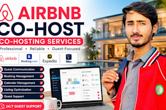 be your airbnb co host and guest communication VA