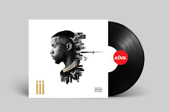 design an animated album cover and spotify canvas loop