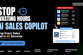 build ai agent for sales rep to automate sales call reports