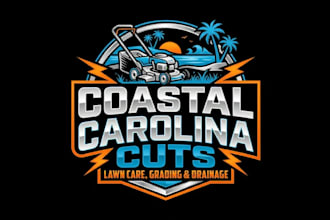 design unique landscape and lawn care logo