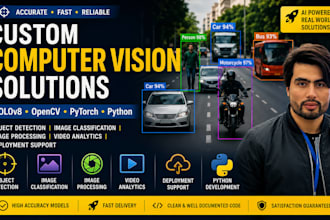 build custom computer vision models using yolov8, opencv, pytorch and python