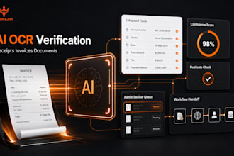 automate receipt invoice or document verification