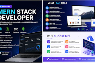 develop a full stack mern web application