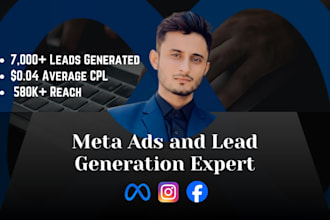 manage your facebook and instagram ads for lead generation