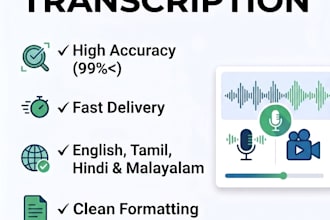 professional audio and video transcription