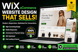 build your wix ecommerce store, wix online store, ecommerce website