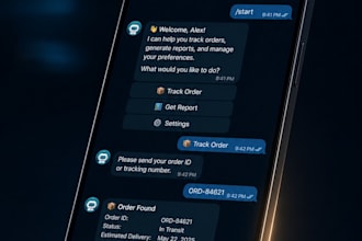 build a custom telegram bot with python and fastapi
