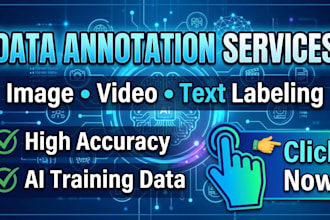 do data annotation, image labeling and ai training data preparation