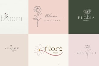design aesthetic minimalist logo for your business