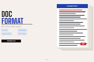format, and redesign your PDF or word document
