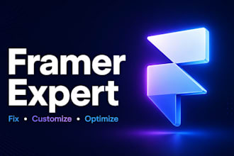 fix advanced framer issues and bugs as a framer expert