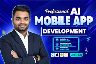 do ai website, ai chatbot, ai agent or ai mobile app development as ai developer