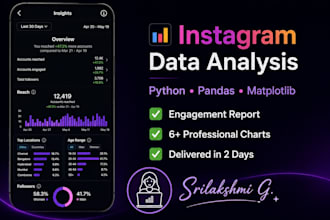 analyze your data and deliver an engagement report using python