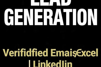 generate b2b leads and build targeted lead lists