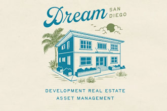 design a luxury boutique hotel logo and resort branding