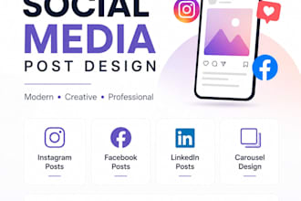 create social media post design for better engagement