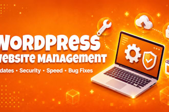 manage your wordpress website and develop