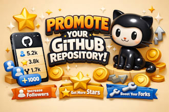 do organic github repository promotion, do organic github project promotion