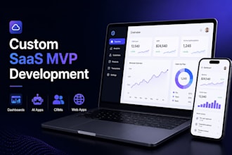 build your saas mvp, dashboard, or ai web app using nextjs