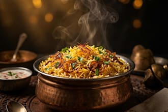 design ai food photography