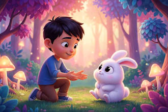 draw childrens book illustration with my style and book cover