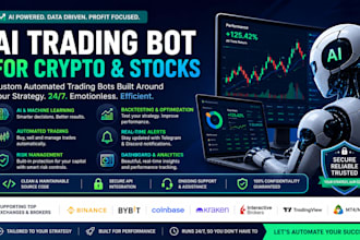 build an ai crypto trading bot and stock trading bot