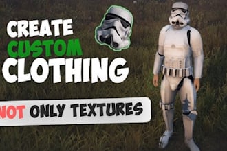 design dayz custom clothing, weapons gears and skin for you