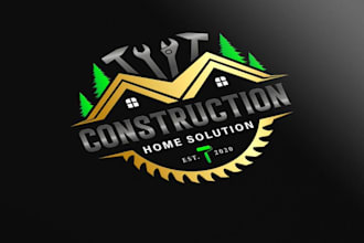 design a modern house and home logo property business