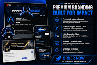 design professional social media branding package