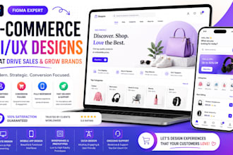 create responsive website UI UX design in figma