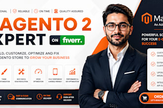be your magento 2 developer for custom modules and extensions