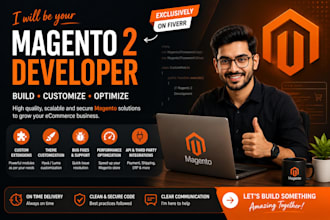 develop custom magento 2 modules and extensions