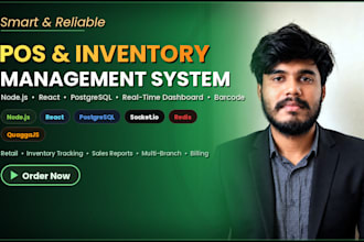 build a pos and inventory management system with dashboard