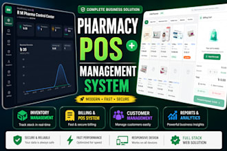 build a pos and inventory management system with dashboard