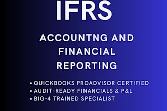 prepare financial statements and financial reporting