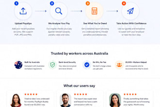 build a godaddy or wordpress landing page