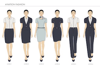 design a complete clothing collection for your fashion brand