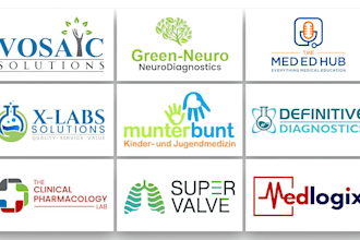 create medical clinic dental healthcare and pharmacy logo design