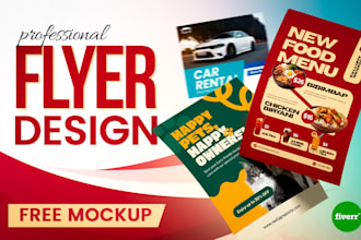 design flyer, eddm postcard, brochure, pamphlet and leaflet