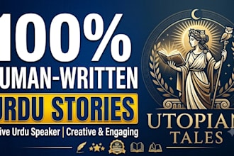 write captivating, 100 percent human written urdu stories