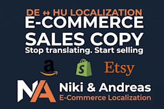 provide sales optimized german hungarian ecommerce localization