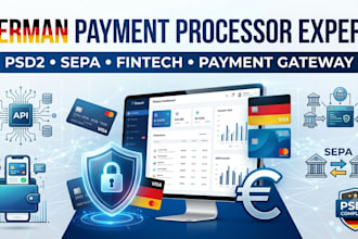 build german payment processor, payment gateway fintech psd2 compliant solution