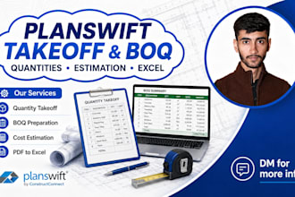 do planswift quantity takeoff and boq