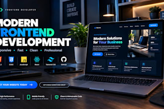 be your frontend developer and designer