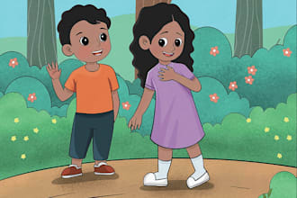 illustrate children story book illustration children story book illustrations