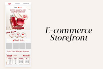 create an e commerce storefront
