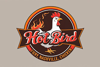 design amazing chicken logo within two day