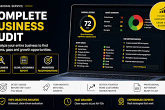 complete digital audit website, social media, sales y brand